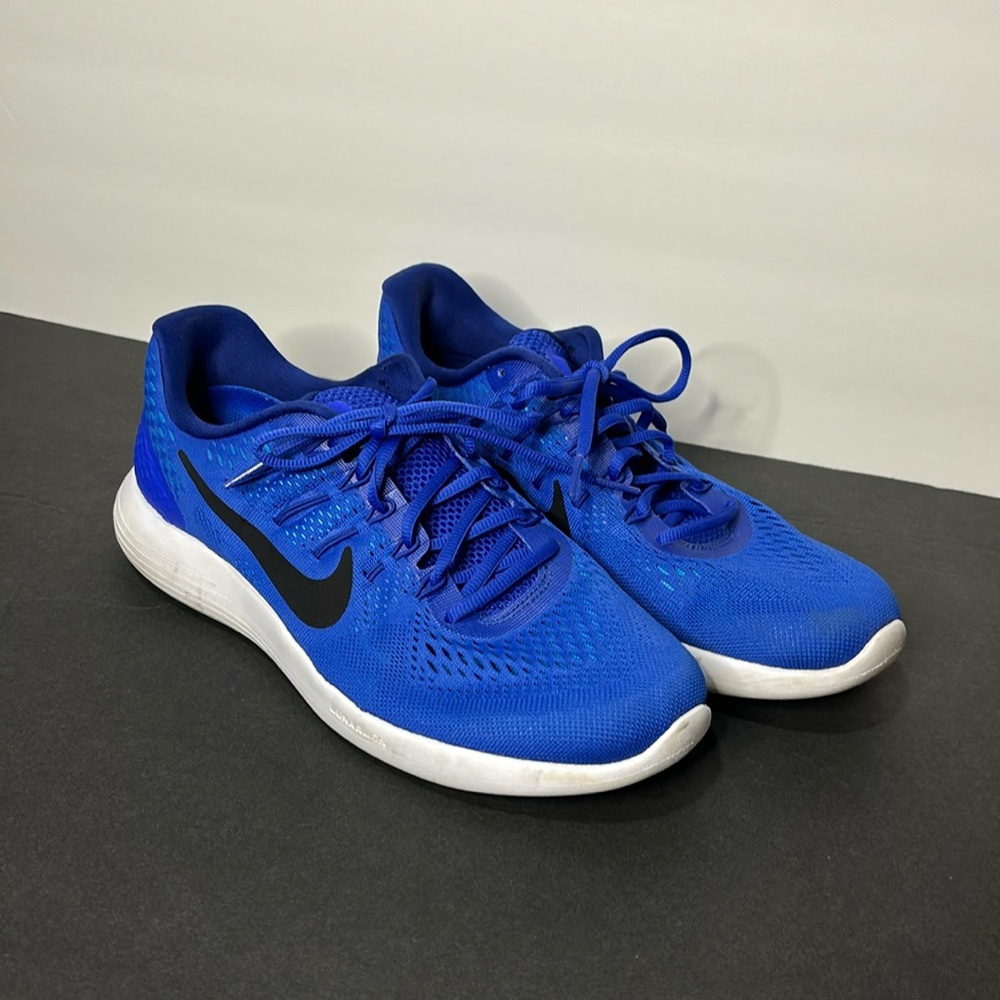 Blue Nike Lunar Glide Size 9.5